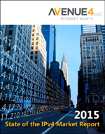 Cover of 2015 State of the IPv4 Market Report